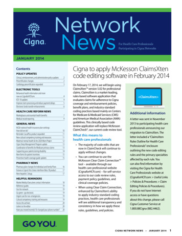 Network News - Cigna