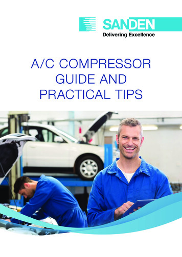 A/C COMPRESSOR GUIDE AND PRACTICAL TIPS - Sanden