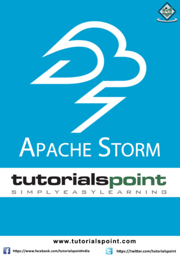 Apache Storm Tutorial - Online Tutorials Library