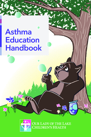 Asthma Education Handbook - Louisiana Department Of Health