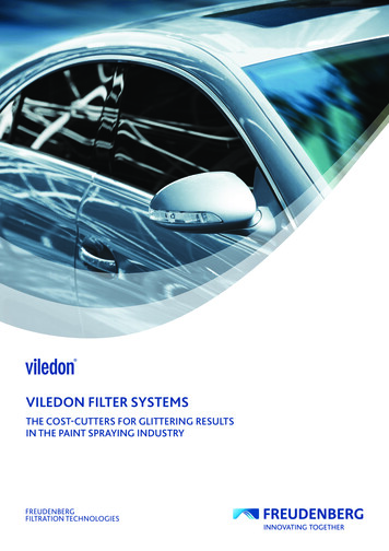 VILEDON FILTER SYSTEMS - Trican Filtration