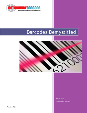Barcodes Demystified V33