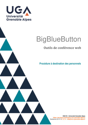 BigBlueButton - Université Grenoble Alpes