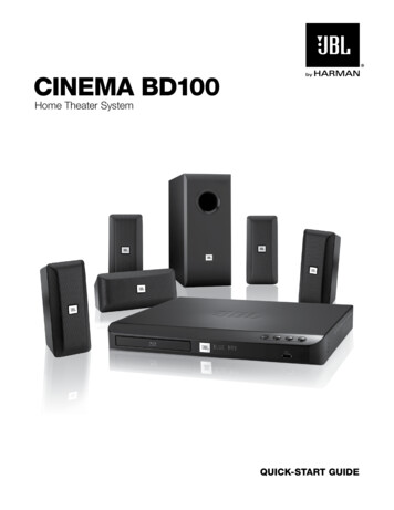 Cinema Bd100 - Jbl