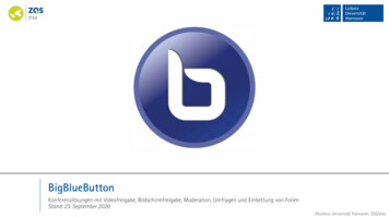 BigBlueButton - Leibniz Universität Hannover