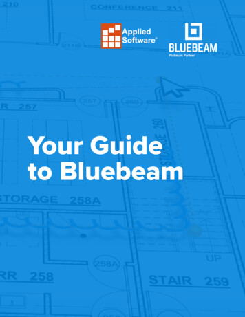Your Guide To Bluebeam - Applied Software
