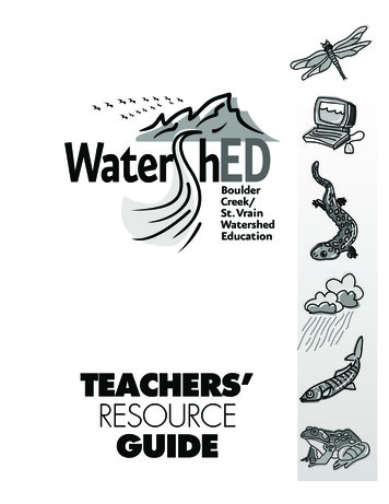 Teachers' Resource Guide