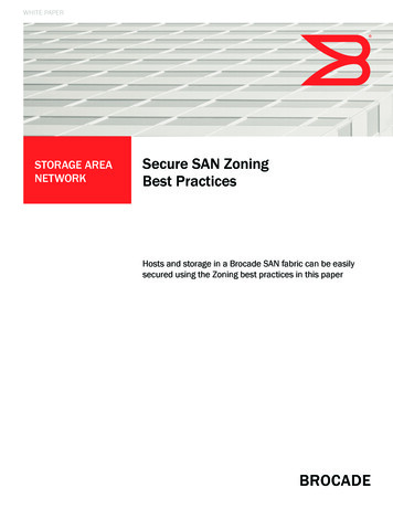 Secure SAN Zoning Best Practices - Dell