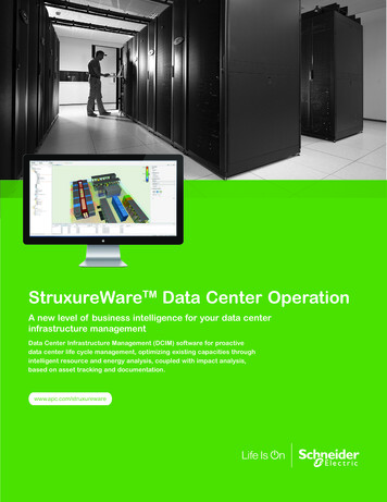 StruxureWareTM Data Center Operation - CNET Content