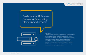IT Best Practice Framework Guidebook - Dell