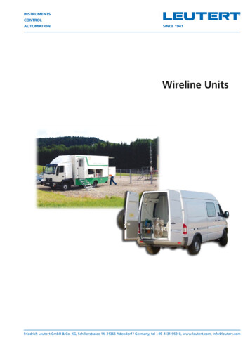Wireline Units - REDCAR