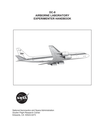 Dc-8 Airborne Laboratory Experimenter Handbook - Nasa