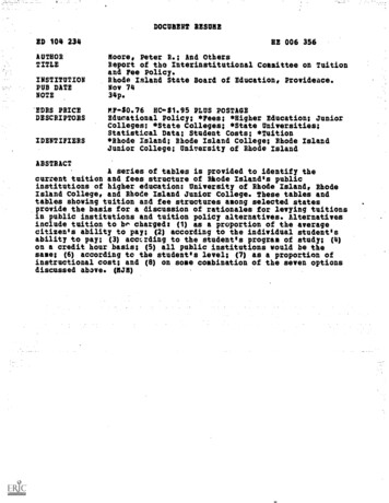 DOCURENT RESUME ED 104 234 Moore, Peter R.; And Others TITLE . - ERIC