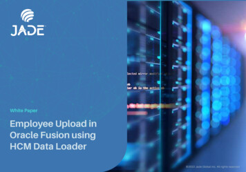 Employee Upload In Oracle Fusion Using HCM Data Loader Whitepaper