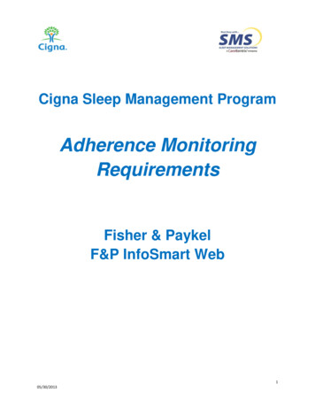 Adherence Monitoring Requirements - CareCentrix