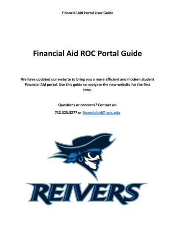 Financial Aid ROC Portal Guide - Iowa Western Community College