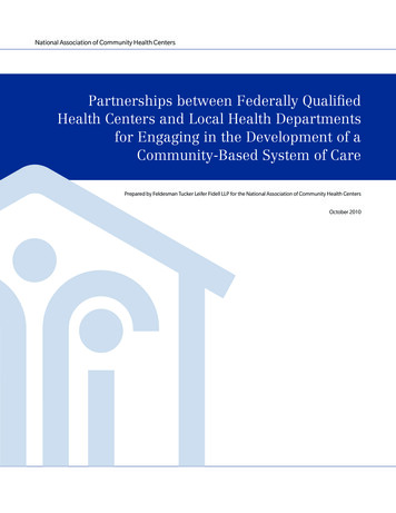 Partnerships Between Federally Qualified Health Centers And . - NACHC