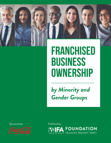 Franchised Business Ownership - International Franchise Association