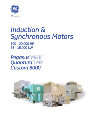 Induction & Synchronous Motors - NEMSCO