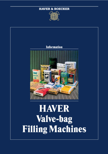 HAVER Valve-bag Filling Machines