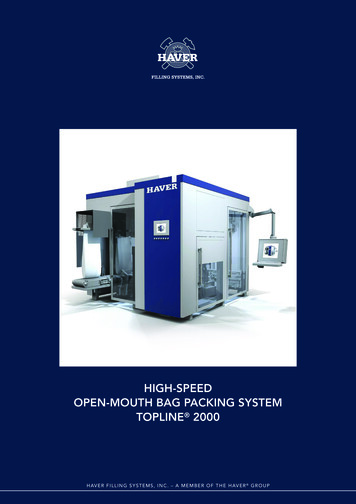 HIGH-SPEED OPEN-MOUTH BAG PACKING SYSTEM 2000 - HAVER Middle East