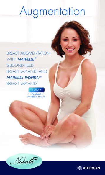 Breast Augmentation With Natrelle Silicone-filled Breast Implants And .