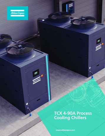 TCX 4-90A Process Cooling Chillers - Atlas Copco