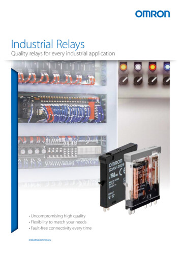 Industrial Relays - Omron
