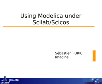 Using Modelica Under Scilab/Scicos - Inria