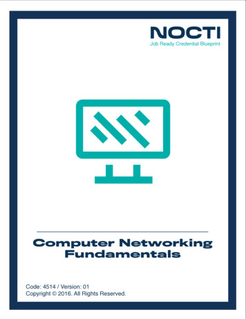 Computer Networking Fundamentals - NOCTI