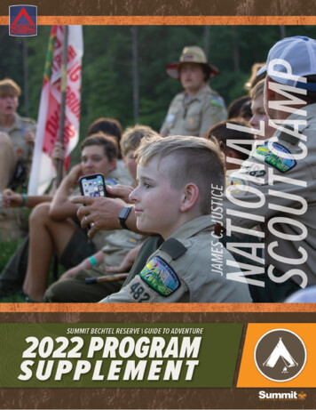 Welcome To The James C. Justice National Scout Camp