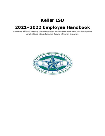 Keller ISD 2021 2022 Employee Handbook