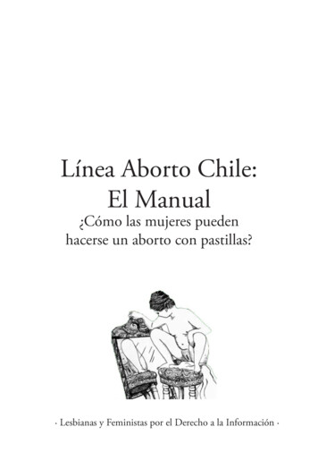 Línea Aborto Chile: El Manual