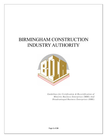 Birmingham Construction Industry Authority