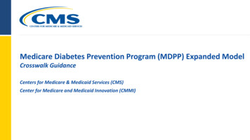 Medicare Diabetes Prevention Program (MDPP) Expanded Model