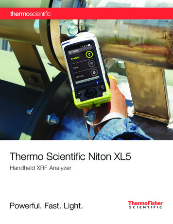 Thermo Scientific Niton XL5 - Epsbndt .my