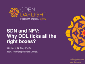 SDN And NFV: Why ODL Ticks All The Right Boxes?