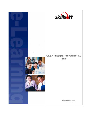 OLSA Integration Guide - Skillsoft
