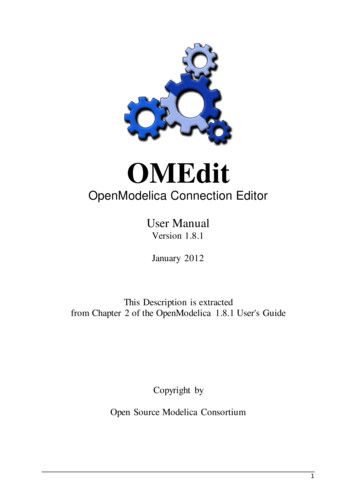 OMEdit - Openmodelica 