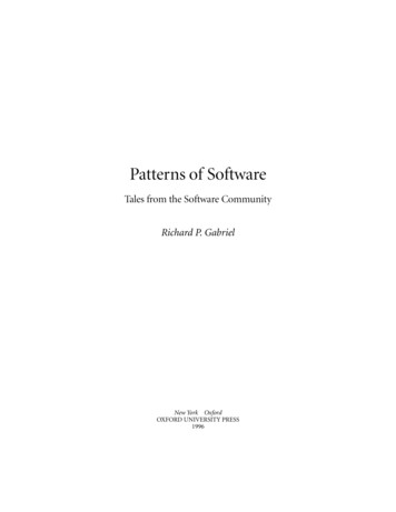 Tales From The Software Community Richard P. Gabriel - Dreamsongs