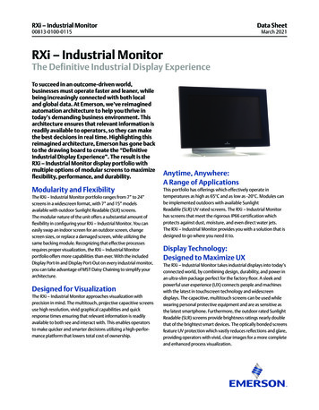 RXi - Industrial Monitor