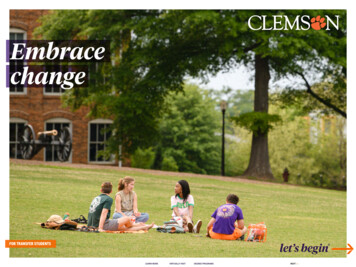 Clemson University First-Year Student Admissions Requirements