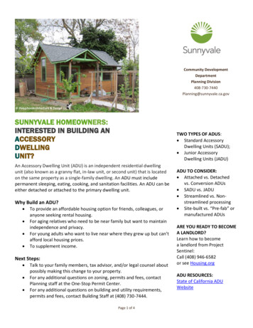 Sunnyvale Homeowners: Interested In Building An