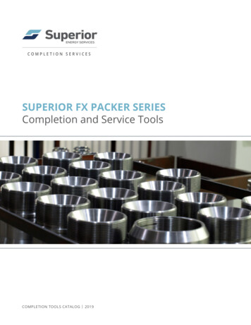 Superior FX Packer Series Catalog
