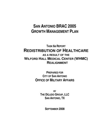 San Antonio Brac 2005 Growth Management Plan