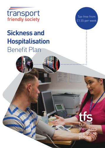 Sickness And Hospitalisation - TFS