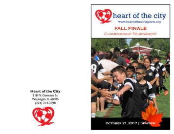 FALL FINALE - Heart Of The City Sports