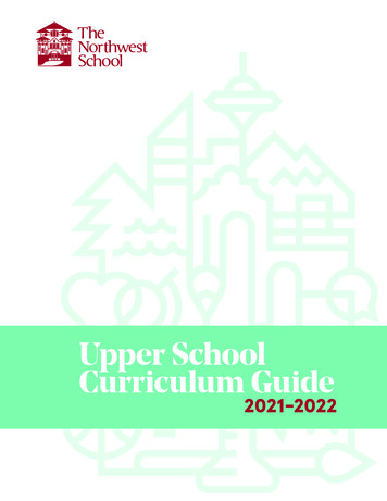 Upper School Curriculum Guide - Northwest School, Seattle
