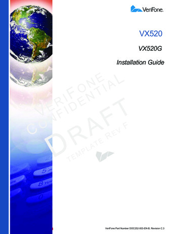 DOC252 003 EN C VX 520 Installation Guide - Usermanual.wiki