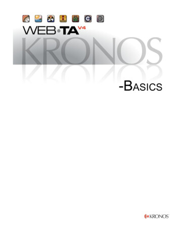 Webta Basics - United States Department Of Commerce